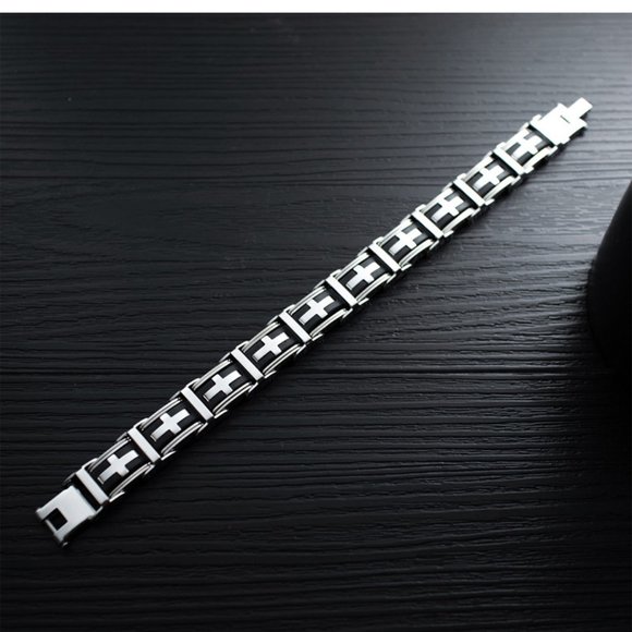 men cross bracelet - Picture 3 of 4